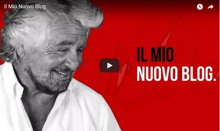 Grillo lancia il nuovo blog e si allontana dal M5S Grillo lancia il nuovo blog e si allontana dal M5S