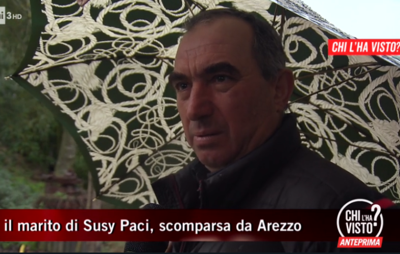 Susy, indagato il 45enne che per ultimo l'ha vista Susy, indagato il 45enne che per ultimo l'ha vista