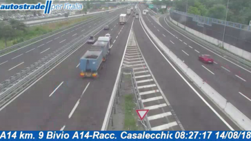 Autostrade in tempo reale: traffico, incidenti, chiusure oggi martedì 14 agosto 2018