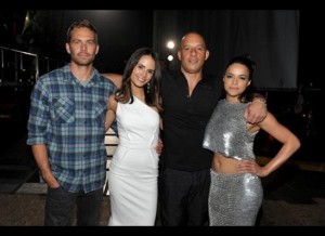 Paul Walker, Jordana Brewster, Vin Diesel, Michelle Rodriguez