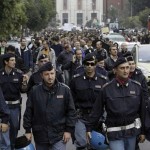 Roma corteo di protesta