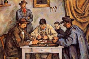 "I giocatori di carte" di Paul Cézanne