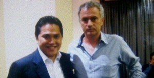 Erick Thohir e José Mourinho
