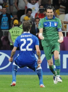 Alessandro Diamanti e Gianluigi Buffon2