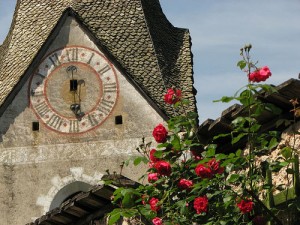 orologio di un villaggio