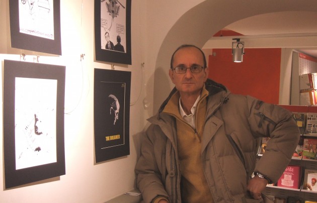L'autore satirico Paolo Lombardi