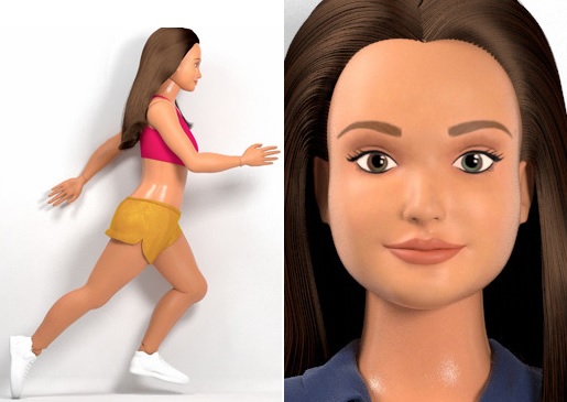 sportiva, forte, acqua e sapone