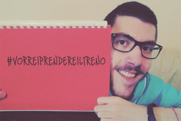 Iacopo Melio, giovane disabile ideatore di #vorreiprendereiltreno