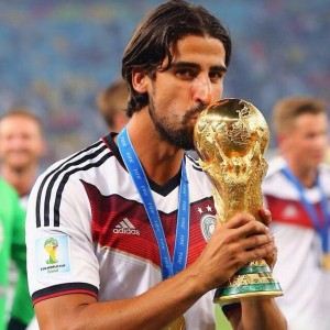 Sami Khedira del Real Madrid