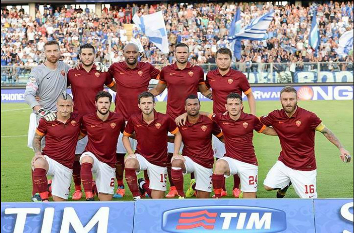 formazione roma champions league