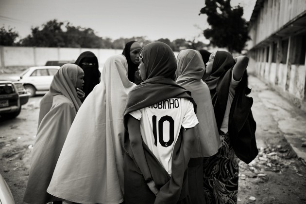 Woman basketball Mogadishu Female basketball in Somalia