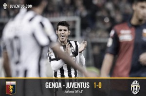 Genoa-Juventus 1-0 Antonini