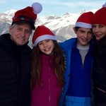 Michael Douglas e Catherine Zeta-Jones Natale in Francia