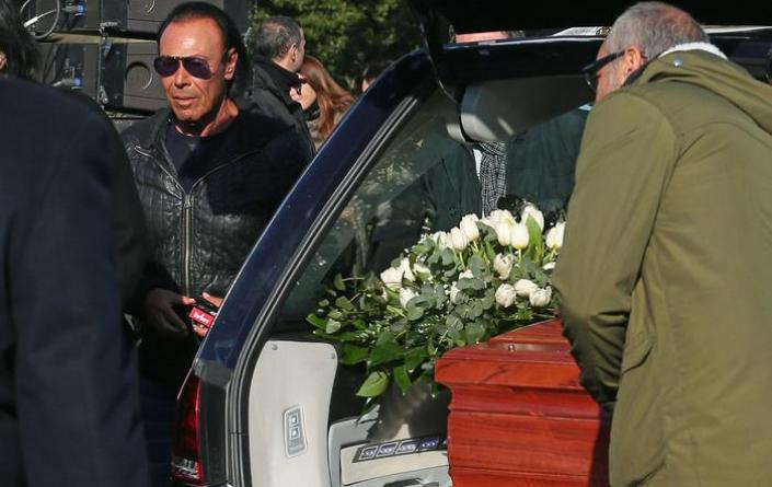 amici musicisti al funerale di Pino Daniele