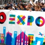 Corteo No Expo a Milano