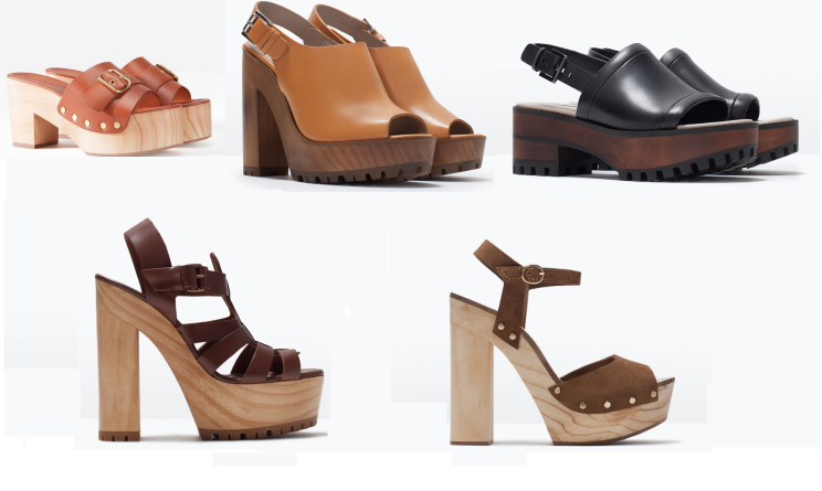 scarpe con zeppa primavera 2015