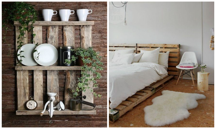Riciclo creativo, 8 idee per riutilizzare il pallet nellarredamento ... Riciclo creativo arredamento