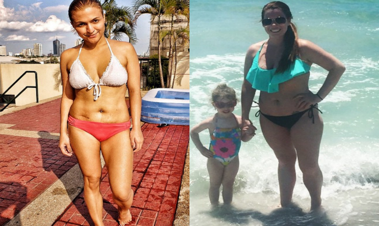 mamme dopo la gravidanza, bikini gravidanza, le mamme che non si vergognano