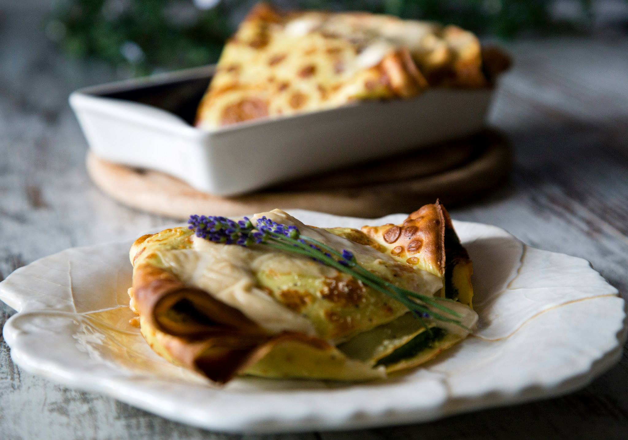 Ricette La prova del cuoco: crepes di farro con ricotta e spinaci di Anna Moroni