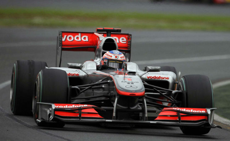 Button McLaren ritiro
