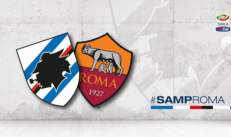 Sampdoria Roma probabili formazioni