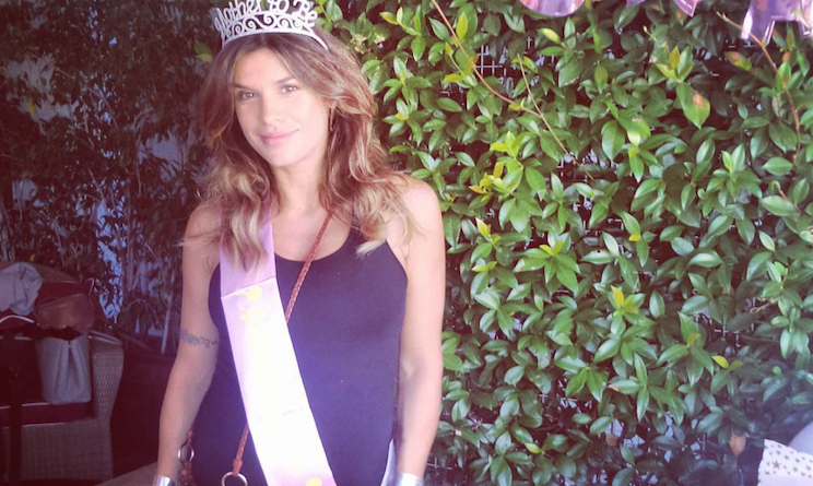 elisabetta canalis incinta nono mese