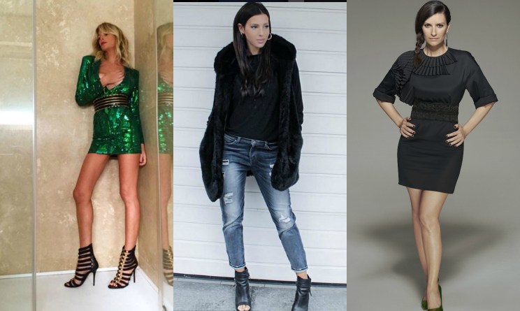 Look da Vip inverno 2015, outfit inverno 2015, Alessia Marcuzzi look, Laura Pausini look