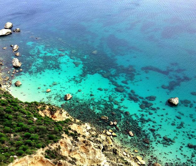 Cagliari, veduta dalla Sella del Diavolo Poetto