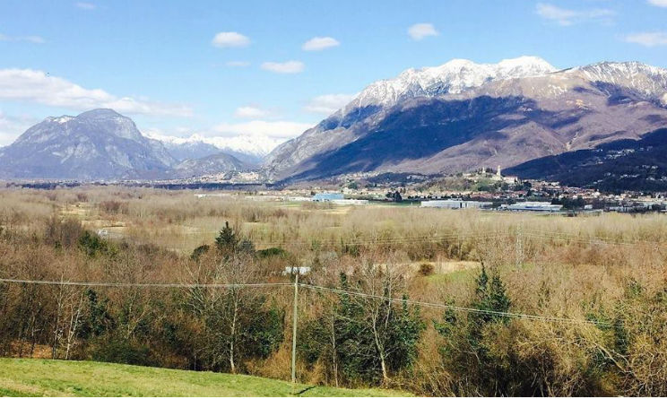 Panorama del Friuli, foto tratta dalla pagina Facebook "BiciTerapia di una Mila Vagante"