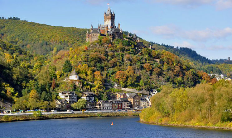 Vigneti in Germania a Castello Cochem