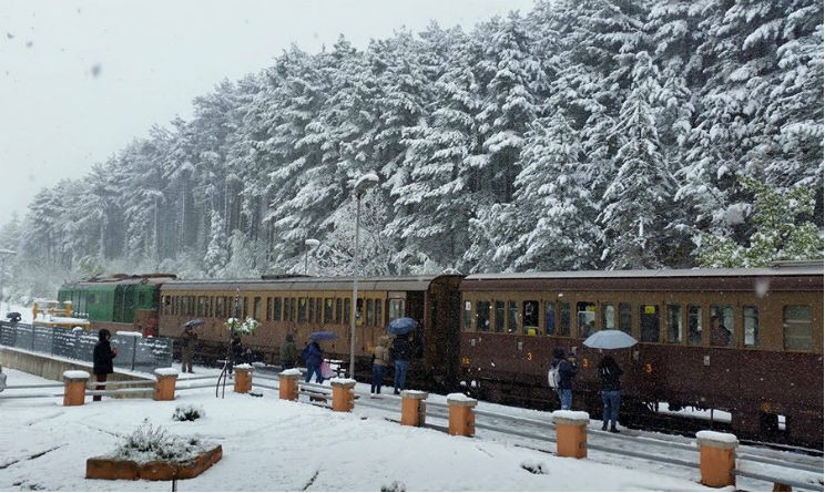 Treno ponte Immacolata 2016 sulla Transiberiana d'Italia