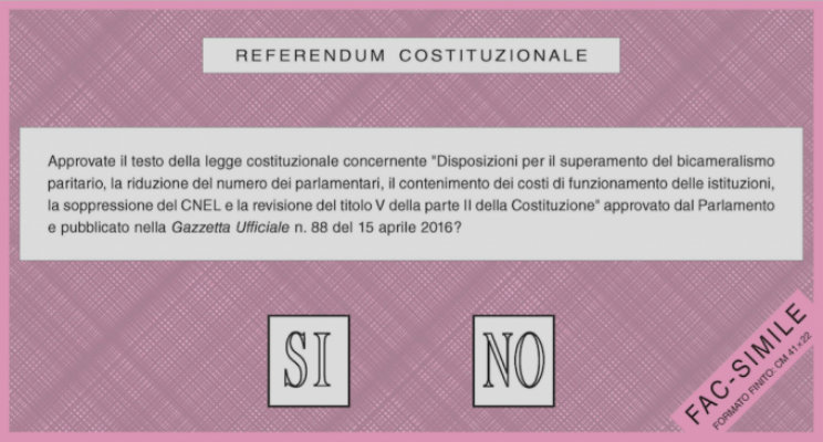 referendum costituzionale come e quando si vota