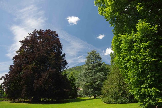Parco delle Terme di Levico giardini italiani
