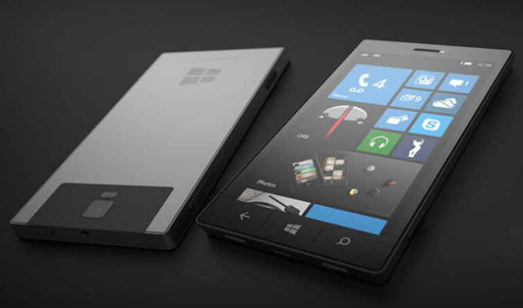 Microsoft Surface Phone Vs Samsung Galaxy S8 foto ufficiale