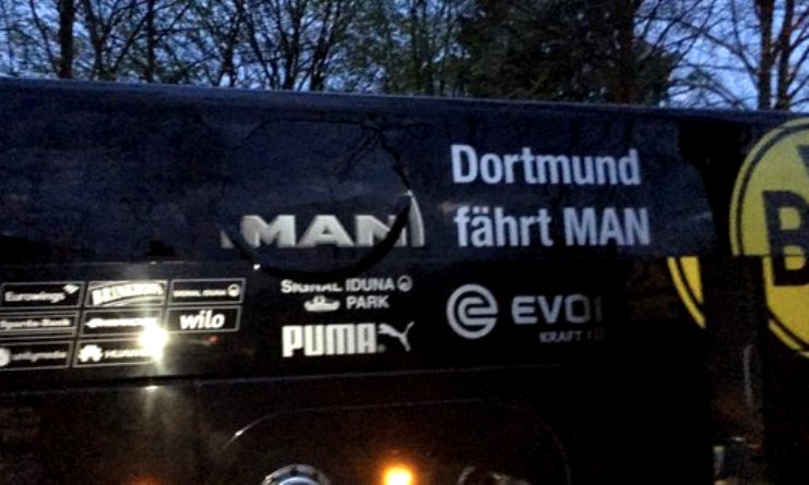 Borussia Dortmund attentato autobus