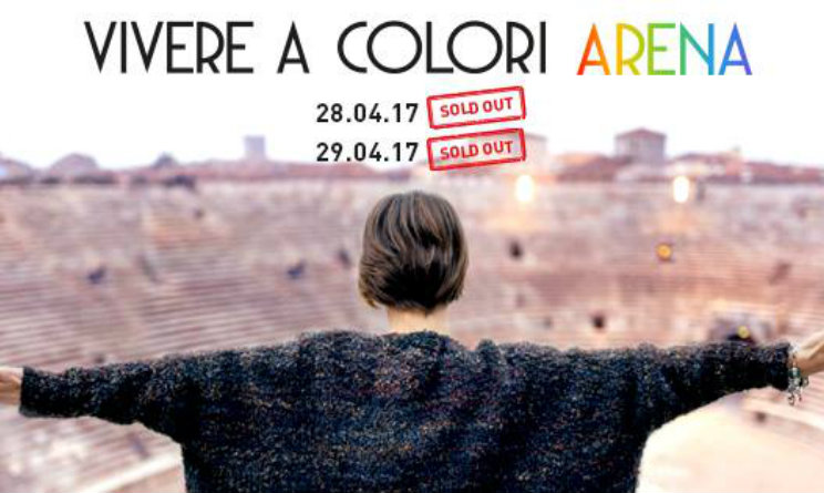 Alessandra Amoroso Arena Di Verona Scaletta Tutto Su Vivere A Colori Arena Tour Concerti 28 E 29 Aprile 17 Urbanpost