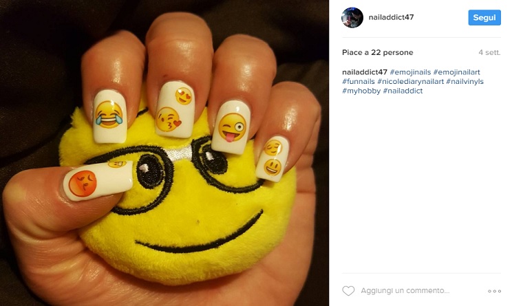 unghie gel primavera 2017, unghie gel, unghie 2017, unghie gel 2017, unghie primavera 2017, nail art primavera 2017, nail art emoji,