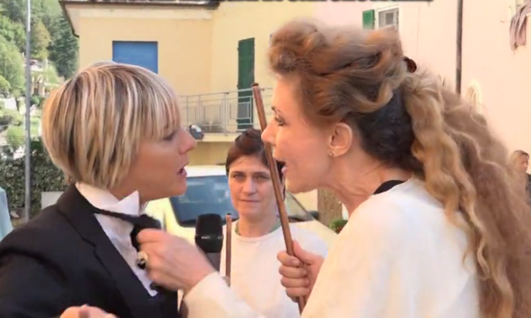 Le Iene , Nadia Toffa aggredita da Eleonora Brigliadori