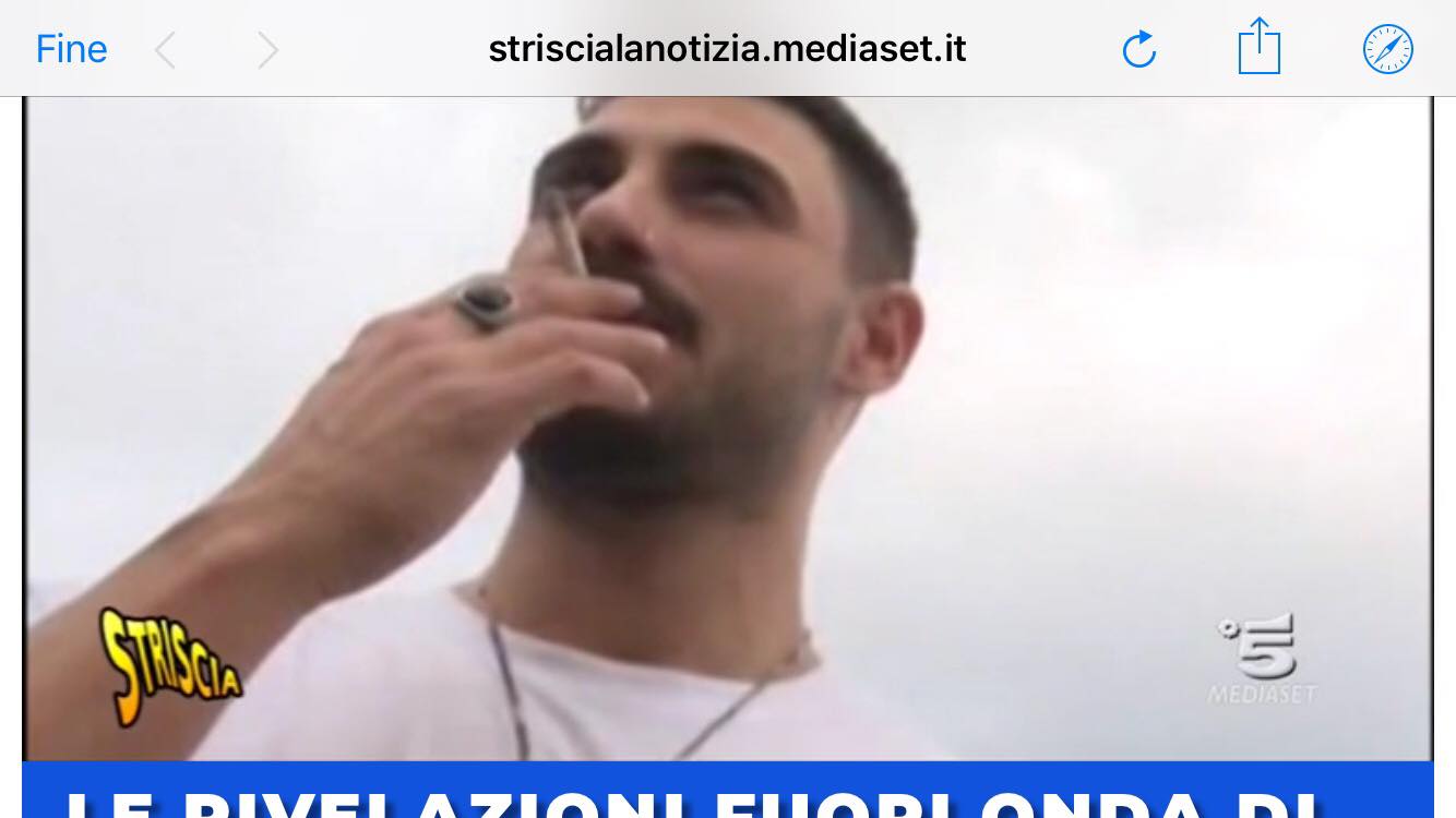 Eva Henger Striscia la Notizia