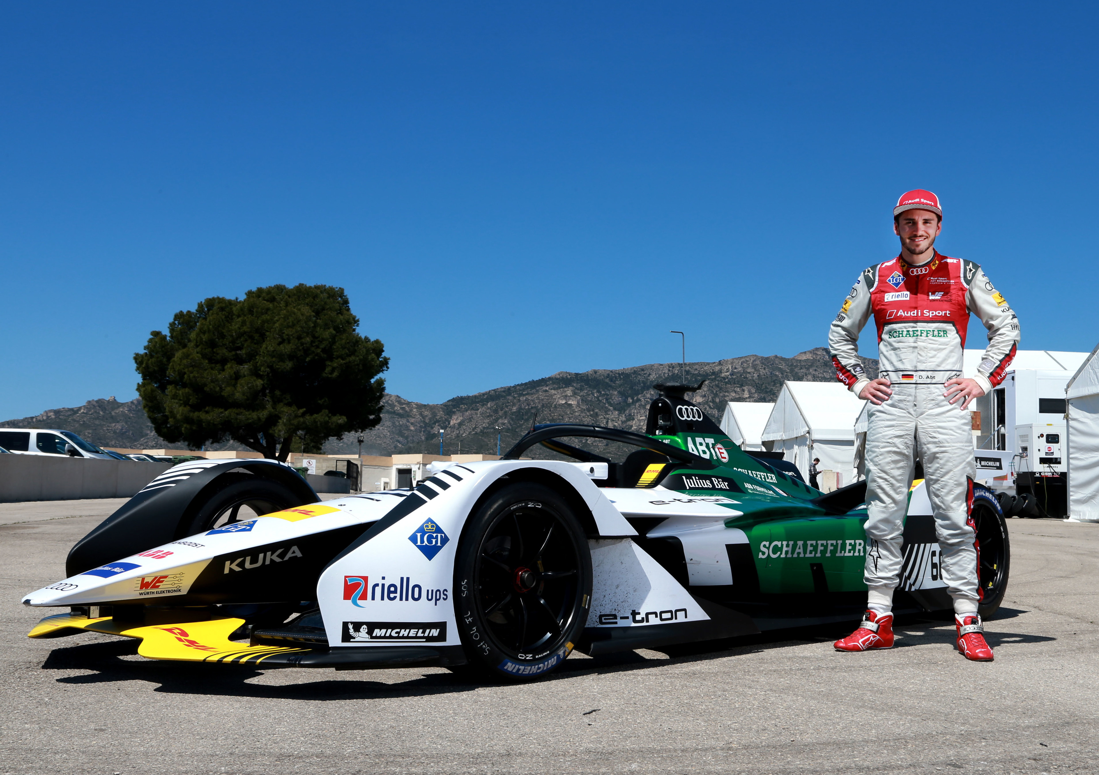 Formula E, Test Calafat Audi