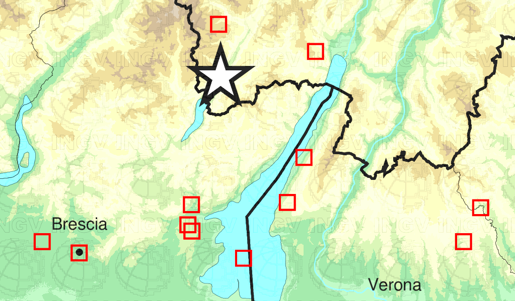 Terremoto oggi Trento: scossa magnitudo 2.8 a Storo ...