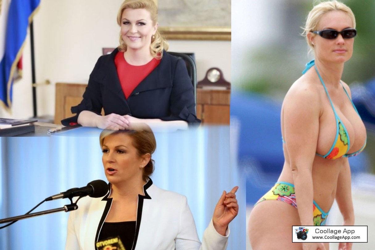 женщина президент хорватии фото в купальнике