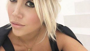 wanda nara lascia di stucco i fan senza camicia backstage