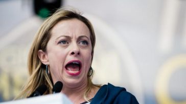 giorgia meloni contro morani