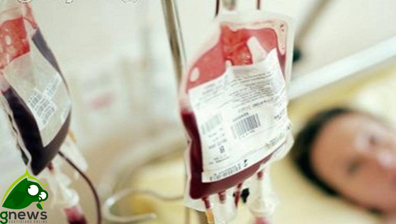 vimercate trasfusione sange sbagliata