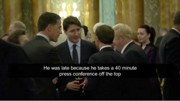 nato trudeau deride trump