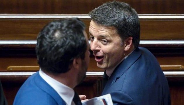 Salvini Renzi incontro