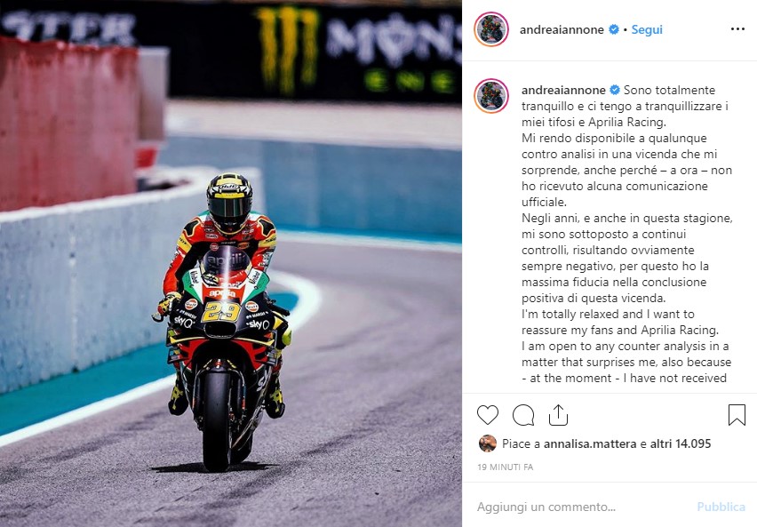 andrea iannone sospeso