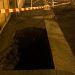 torino maltempo voragine
