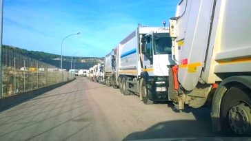 inquinamento in italia camion rifiuti
